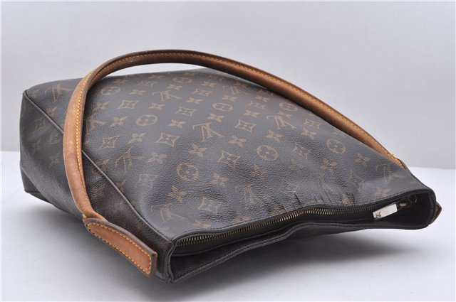 Authentic Louis Vuitton Monogram Looping GM Shoulder Bag M51145 LV 5144D