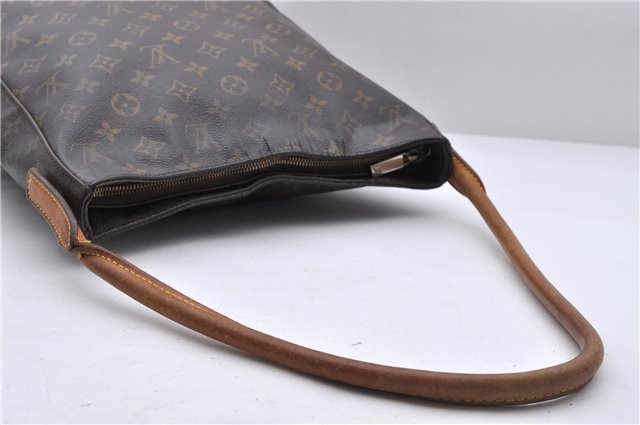 Authentic Louis Vuitton Monogram Looping GM Shoulder Bag M51145 LV 5144D