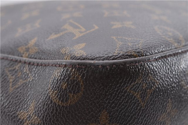 Authentic Louis Vuitton Monogram Looping GM Shoulder Bag M51145 LV 5144D
