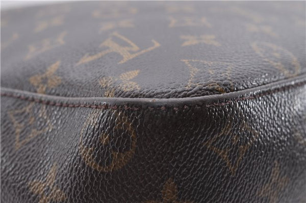 Authentic Louis Vuitton Monogram Looping GM Shoulder Bag M51145 LV 5144D