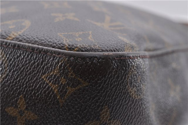 Authentic Louis Vuitton Monogram Looping GM Shoulder Bag M51145 LV 5144D