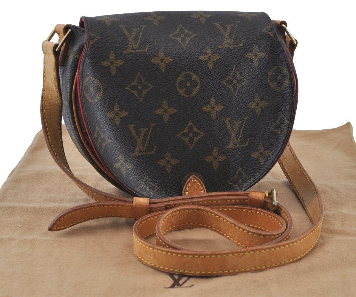 Authentic Louis Vuitton Monogram Tambourine Shoulder Cross Bag M51179 LV 5144I