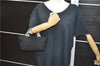 Authentic PRADA Sports Polyester Hand Bag Purse Black 5145C