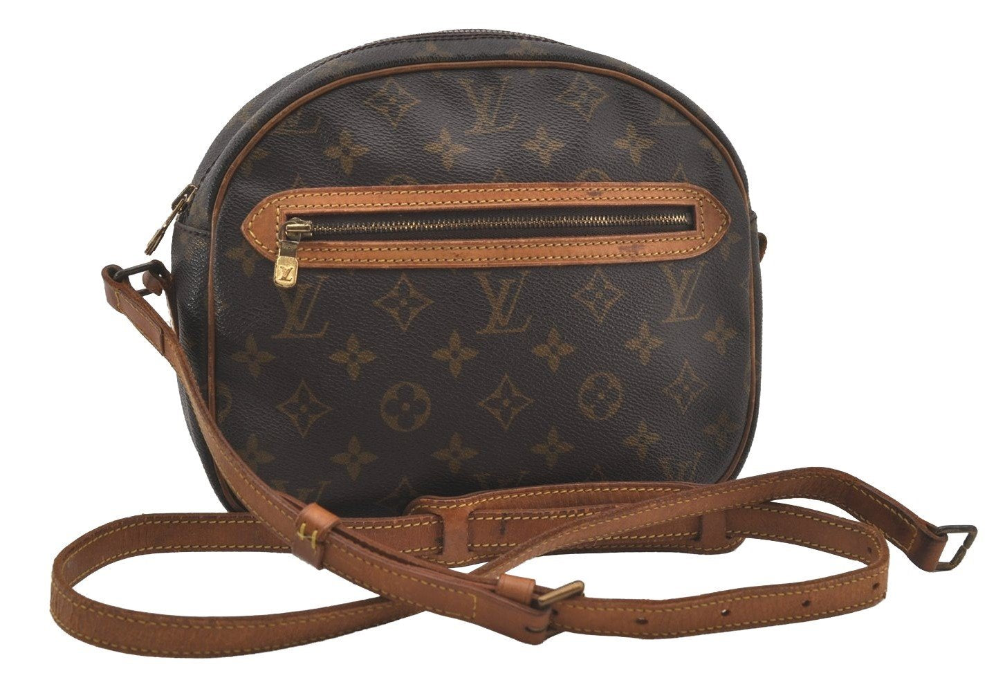 Authentic Louis Vuitton Monogram Senlis Shoulder Crossbody Bag M51222 Junk 5145I