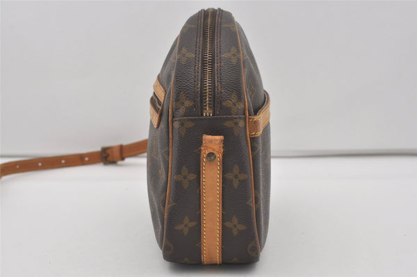 Authentic Louis Vuitton Monogram Senlis Shoulder Crossbody Bag M51222 Junk 5145I