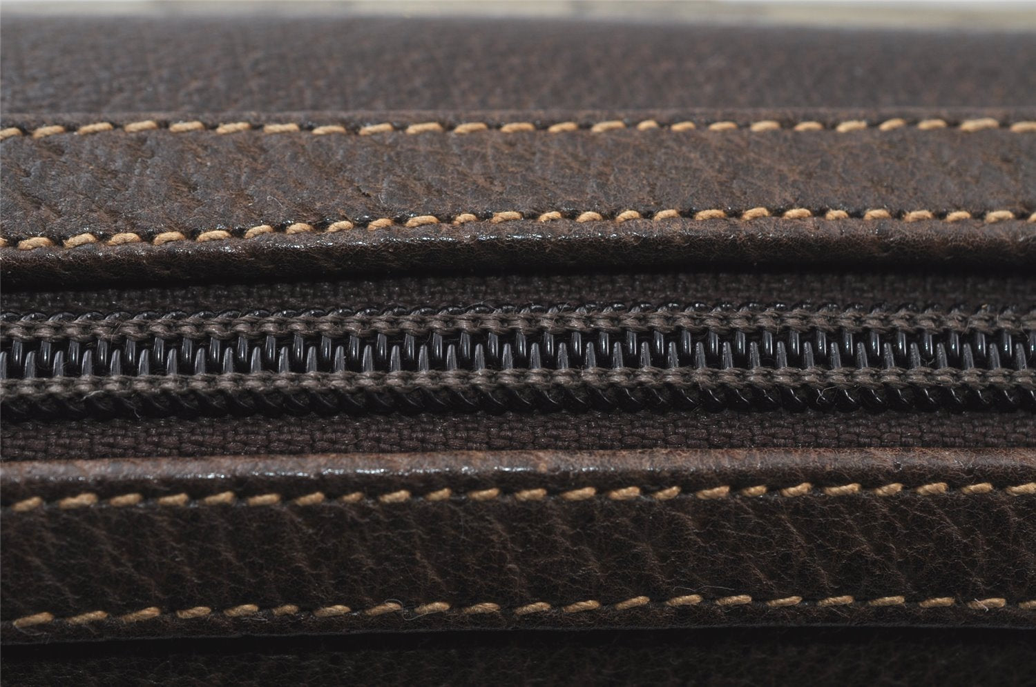 Authentic GUCCI Shoulder Cross Body Bag Purse GG PVC Leather Brown Junk 5146I