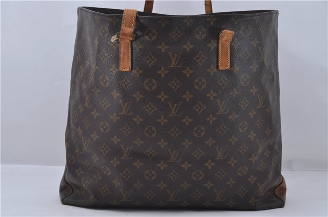 Authentic Louis Vuitton Monogram Cabas Alto Tote Bag M51152 LV Junk 5147D
