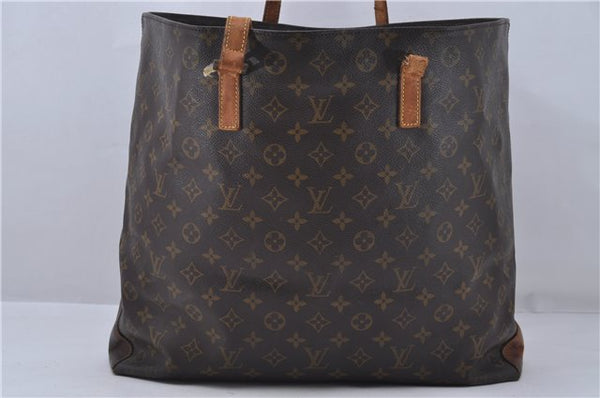 Authentic Louis Vuitton Monogram Cabas Alto Tote Bag M51152 LV Junk 5147D