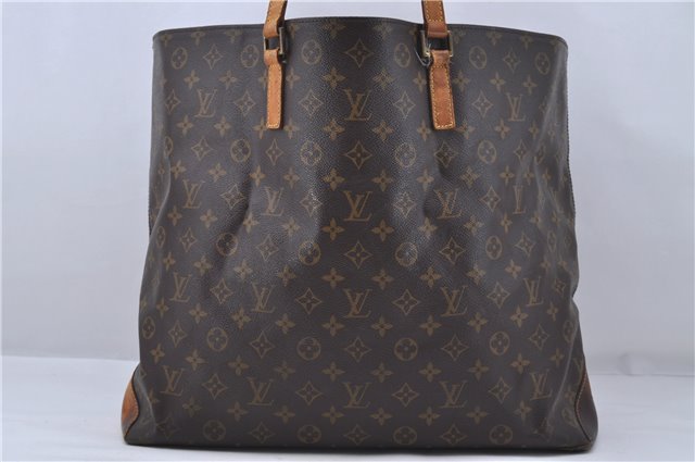 Authentic Louis Vuitton Monogram Cabas Alto Tote Bag M51152 LV Junk 5147D