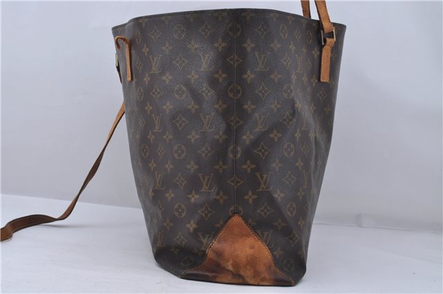 Authentic Louis Vuitton Monogram Cabas Alto Tote Bag M51152 LV Junk 5147D