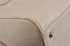 Authentic BURBERRY Vintage Leather Shoulder Hand Bag Ivory 5148F
