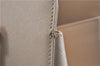Authentic BURBERRY Vintage Leather Shoulder Hand Bag Ivory 5148F