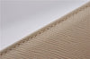 Authentic BURBERRY Vintage Leather Shoulder Hand Bag Ivory 5148F