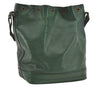 Authentic Louis Vuitton Epi Noe Shoulder Drawstring Bag Green M44004 LV 5148I