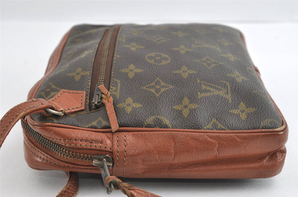 Authentic Louis Vuitton Monogram Pochette Sport Clutch Bag Old Model Junk 5149I