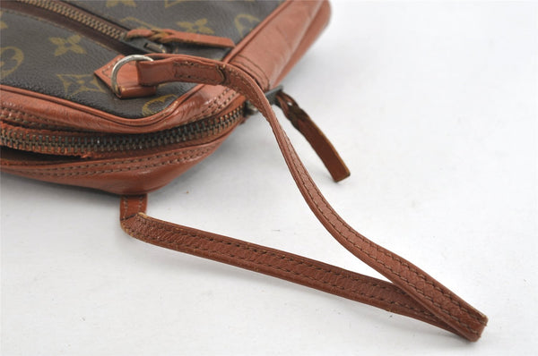 Authentic Louis Vuitton Monogram Pochette Sport Clutch Bag Old Model Junk 5149I