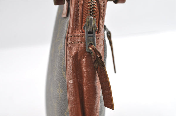 Authentic Louis Vuitton Monogram Pochette Sport Clutch Bag Old Model Junk 5149I