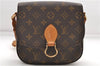 Auth Louis Vuitton Monogram Saint Cloud MM Shoulder Cross Bag M51243 LV 5150D