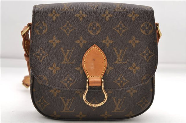 Auth Louis Vuitton Monogram Saint Cloud MM Shoulder Cross Bag M51243 LV 5150D
