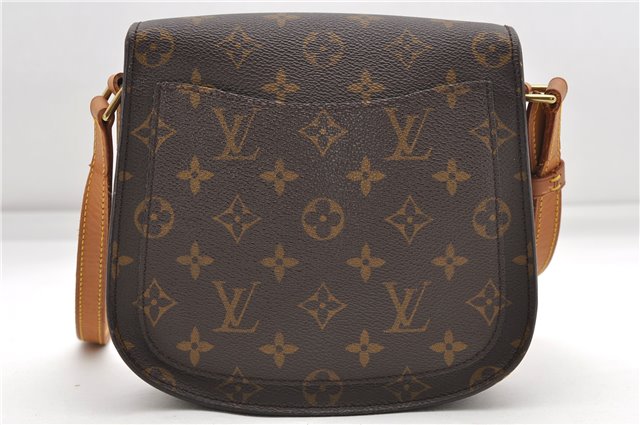 Auth Louis Vuitton Monogram Saint Cloud MM Shoulder Cross Bag M51243 LV 5150D