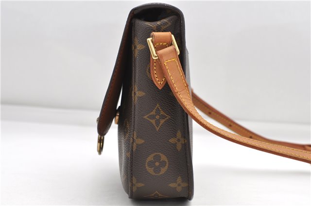 Auth Louis Vuitton Monogram Saint Cloud MM Shoulder Cross Bag M51243 LV 5150D