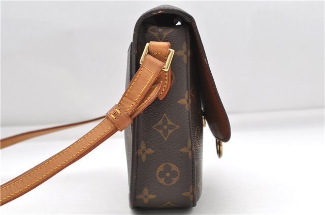 Auth Louis Vuitton Monogram Saint Cloud MM Shoulder Cross Bag M51243 LV 5150D