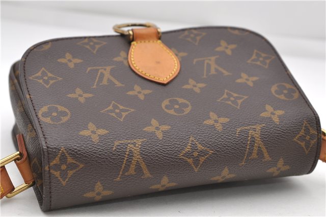 Auth Louis Vuitton Monogram Saint Cloud MM Shoulder Cross Bag M51243 LV 5150D