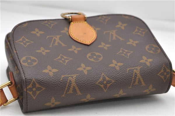 Auth Louis Vuitton Monogram Saint Cloud MM Shoulder Cross Bag M51243 LV 5150D