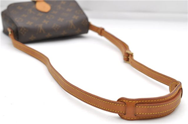 Auth Louis Vuitton Monogram Saint Cloud MM Shoulder Cross Bag M51243 LV 5150D
