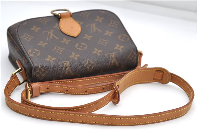 Auth Louis Vuitton Monogram Saint Cloud MM Shoulder Cross Bag M51243 LV 5150D