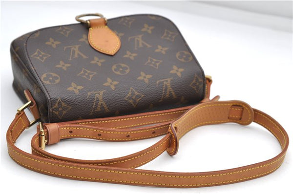 Auth Louis Vuitton Monogram Saint Cloud MM Shoulder Cross Bag M51243 LV 5150D