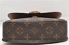 Auth Louis Vuitton Monogram Saint Cloud MM Shoulder Cross Bag M51243 LV 5150D