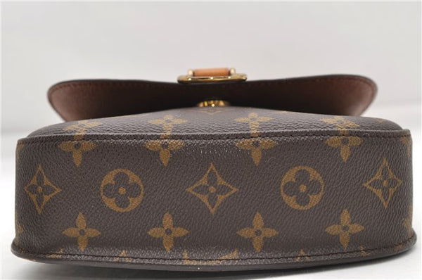 Auth Louis Vuitton Monogram Saint Cloud MM Shoulder Cross Bag M51243 LV 5150D