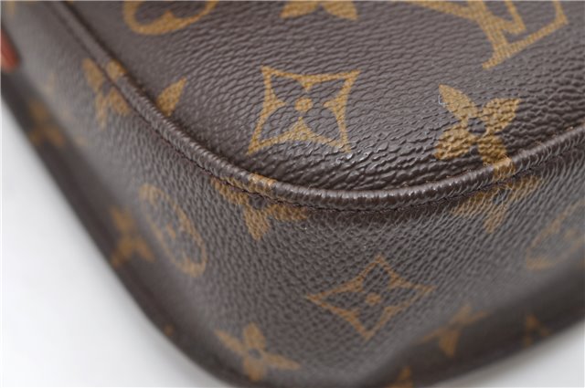 Auth Louis Vuitton Monogram Saint Cloud MM Shoulder Cross Bag M51243 LV 5150D