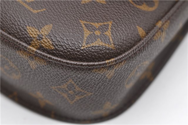 Auth Louis Vuitton Monogram Saint Cloud MM Shoulder Cross Bag M51243 LV 5150D