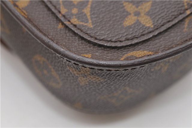 Auth Louis Vuitton Monogram Saint Cloud MM Shoulder Cross Bag M51243 LV 5150D