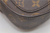 Auth Louis Vuitton Monogram Saint Cloud MM Shoulder Cross Bag M51243 LV 5150D