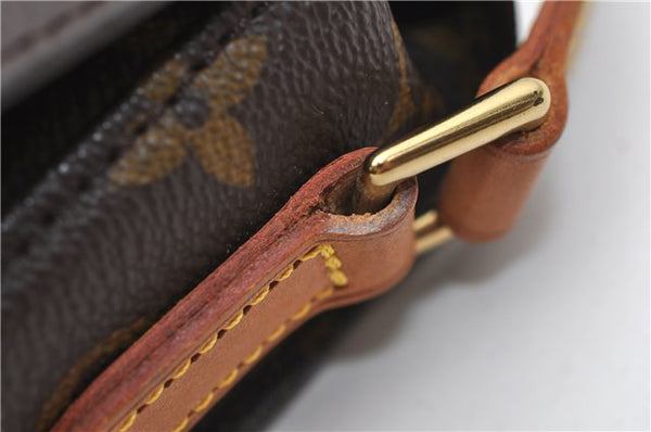 Auth Louis Vuitton Monogram Saint Cloud MM Shoulder Cross Bag M51243 LV 5150D