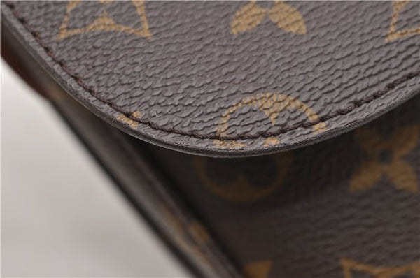 Auth Louis Vuitton Monogram Saint Cloud MM Shoulder Cross Bag M51243 LV 5150D