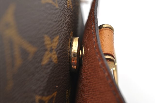 Auth Louis Vuitton Monogram Saint Cloud MM Shoulder Cross Bag M51243 LV 5150D