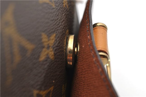 Auth Louis Vuitton Monogram Saint Cloud MM Shoulder Cross Bag M51243 LV 5150D