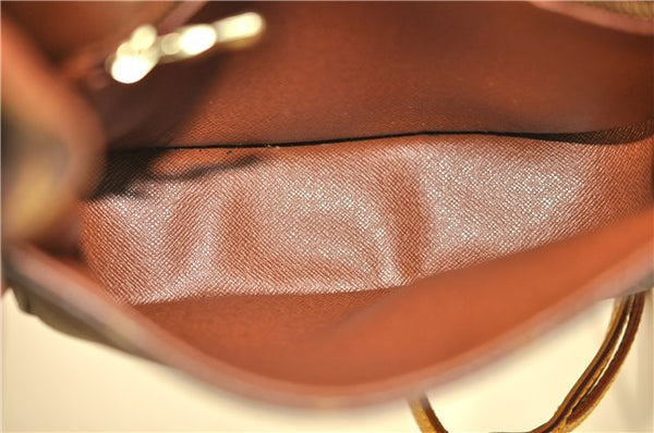 Auth Louis Vuitton Monogram Saint Cloud MM Shoulder Cross Bag M51243 LV 5150D