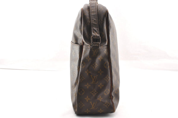 Authentic Louis Vuitton Monogram Marceau Shoulder Cross Body Bag Old Model 5150I