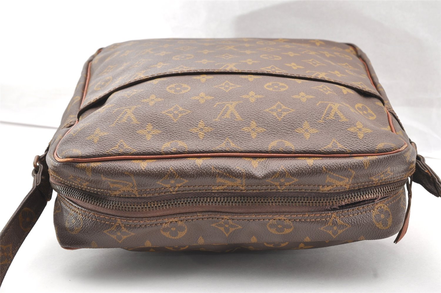 Authentic Louis Vuitton Monogram Marceau Shoulder Cross Body Bag Old Model 5150I