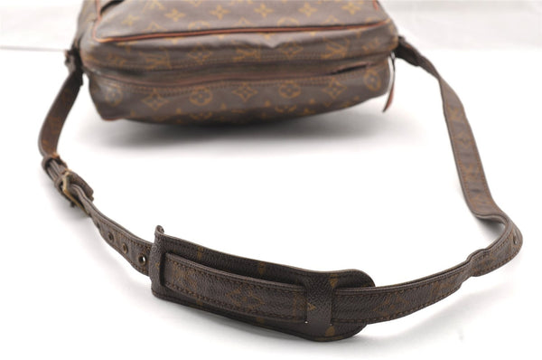 Authentic Louis Vuitton Monogram Marceau Shoulder Cross Body Bag Old Model 5150I