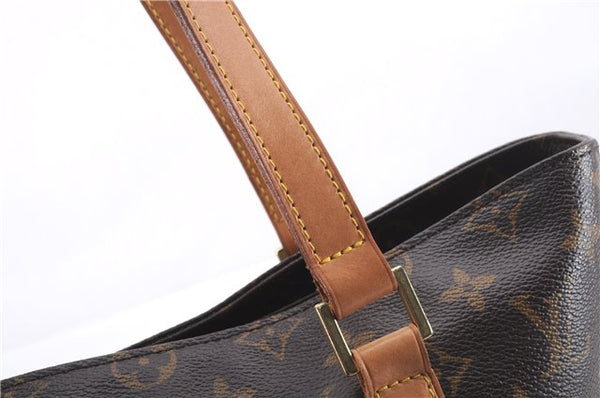 Authentic Louis Vuitton Monogram Cabas Piano Shoulder Tote Bag M51148 LV 5151E