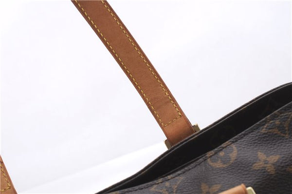 Authentic Louis Vuitton Monogram Cabas Piano Shoulder Tote Bag M51148 LV 5151E