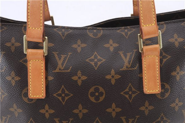 Authentic Louis Vuitton Monogram Cabas Piano Shoulder Tote Bag M51148 LV 5151E