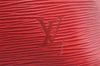 Authentic Louis Vuitton Epi Petit Noe Shoulder Drawstring Bag M44107 Red 5152I