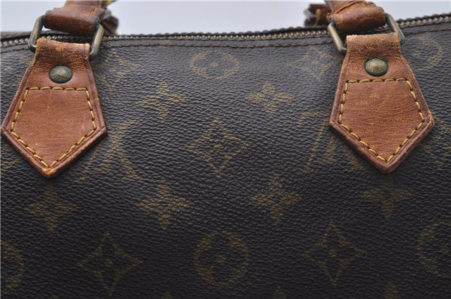 Authentic Louis Vuitton Monogram Speedy 30 Hand Boston Bag Old Model LV 5153D